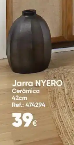 Hôma Jarra NYERO Cerâmica promoção