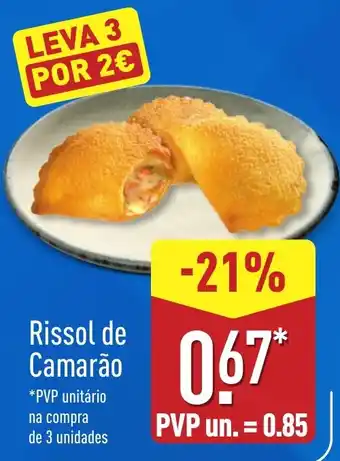 Rissol de Camarão