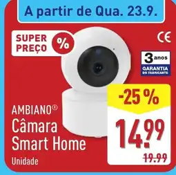 ALDI Ambiano câmara smart home promoção