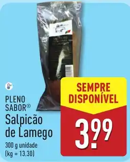 ALDI Pleno sabor salpicão de lamego promoção