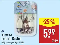 ALDI Beiranova lula de boston promoção