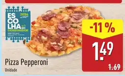 ALDI Pizza Pepperoni promoção