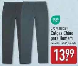 ALDI Up2fashion calças chino para homem promoção