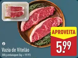 ALDI Vazia de Vitelão promoção