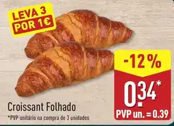 ALDI Croissant Folhado promoção