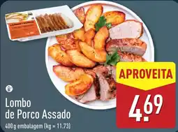 ALDI Lombo de Porco Assado promoção