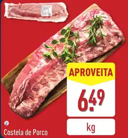 ALDI Costela de Porco promoção