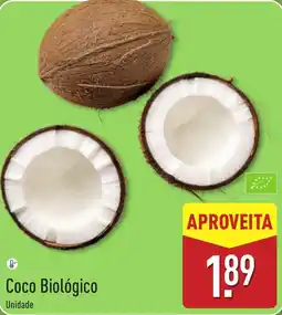 ALDI Coco Biológico promoção