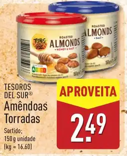 ALDI Amêndoas Torradas promoção