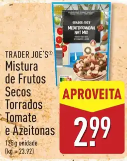 ALDI Trader Joe's mistura de frutos secos torrados tomate e azeitonas promoção