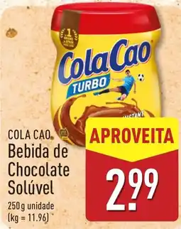 ALDI Cola Cao Bebida de Chocolate Solúvel promoção