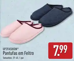 ALDI Pantufas em Feltro promoção