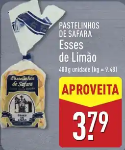 ALDI Pastelinhos de Safara Esses de Limão promoção