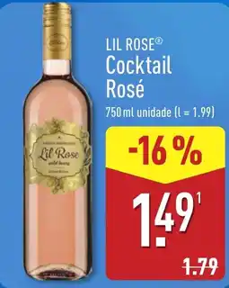 ALDI Lil Rose cocktail rosé promoção
