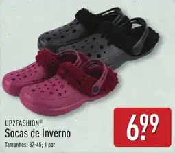 ALDI Up2fashion socas de inverno promoção