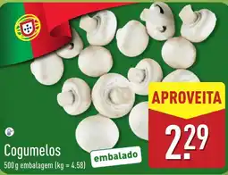 ALDI Cogumelos promoção