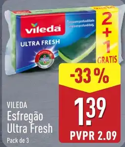 ALDI Vileda esfregão ultra fresh promoção