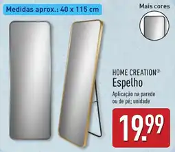 ALDI Home creation espelho promoção