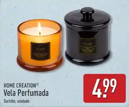 ALDI Home creation vela perfumada promoção