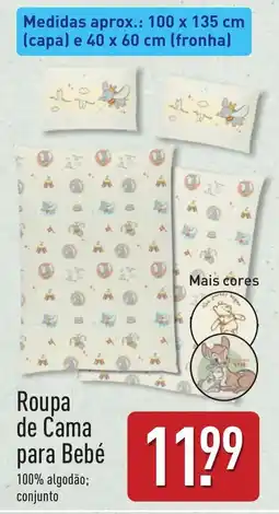 ALDI roupa de cama para bebé promoção