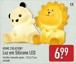 ALDI Home creation luz em silicone led promoção