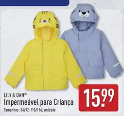 ALDI Impermeável para Criança promoção