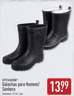 ALDI Up2fashion galochas para homem/senhora promoção