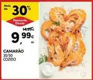 Continente Bom dia Camarão promoção