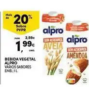 Continente Bom dia Alpro - bebida vegetal promoção