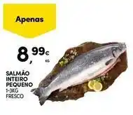 Continente Bom dia Salmão inteiro pequeno promoção