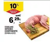 Continente Bom dia Continente - coelho inteiro promoção