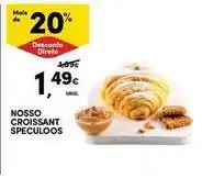 Continente Bom dia Nosso croissant speculoos promoção
