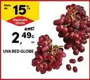 Continente Bom dia Globe - uva red promoção