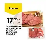 Continente Bom dia Francesinha - bife da de novilho continente promoção