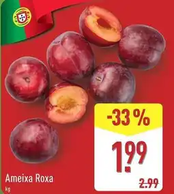 ALDI Ameixa roxa promoção