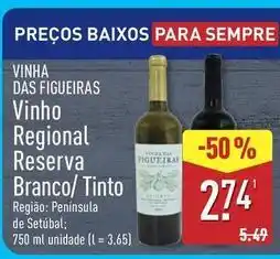 ALDI Vinha maria - vinho regional reserva branco promoção
