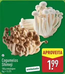 ALDI Cogumelos shimeji promoção