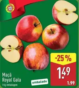 ALDI Royal - maçã gala promoção