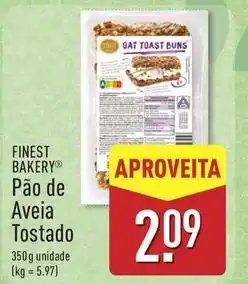 ALDI Pão de aveia tostado promoção