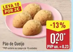 ALDI Pão de queijo promoção