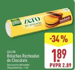 ALDI Guillón - bolachas recheadas de chocolate promoção