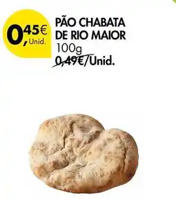 Pingo Doce Rio maior - pão chabata promoção