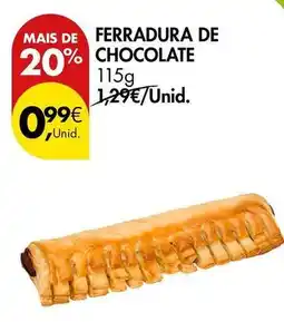 Pingo Doce Ferradura de chocolate promoção