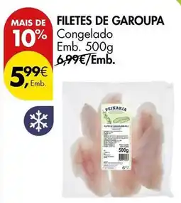 Pingo Doce Filetes de garoupa promoção