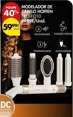Pingo Doce Hoffen - modelador de cabelo promoção
