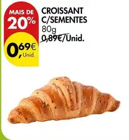 Pingo Doce Croissant c/sementes promoção