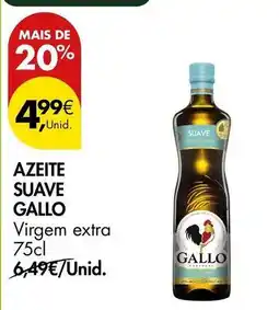 Pingo Doce Gallo - azeite suave promoção