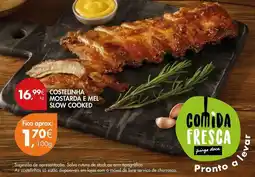 Pingo Doce Pronto - mostarda e mel slow cooked promoção