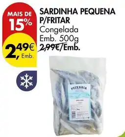 Pingo Doce Sardinha pequena p/fritar promoção
