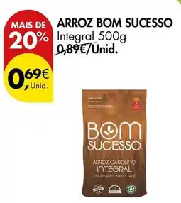 Pingo Doce Bom sucesso - arroz promoção